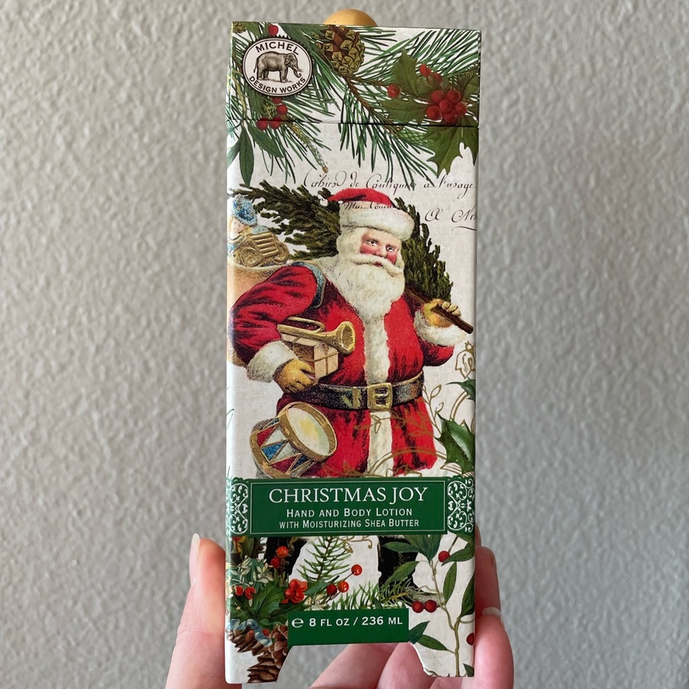 New Michel Design Works Christmas Joy Hand & Body Lotion